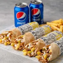 كومبو شاورما دجاج لشخصين