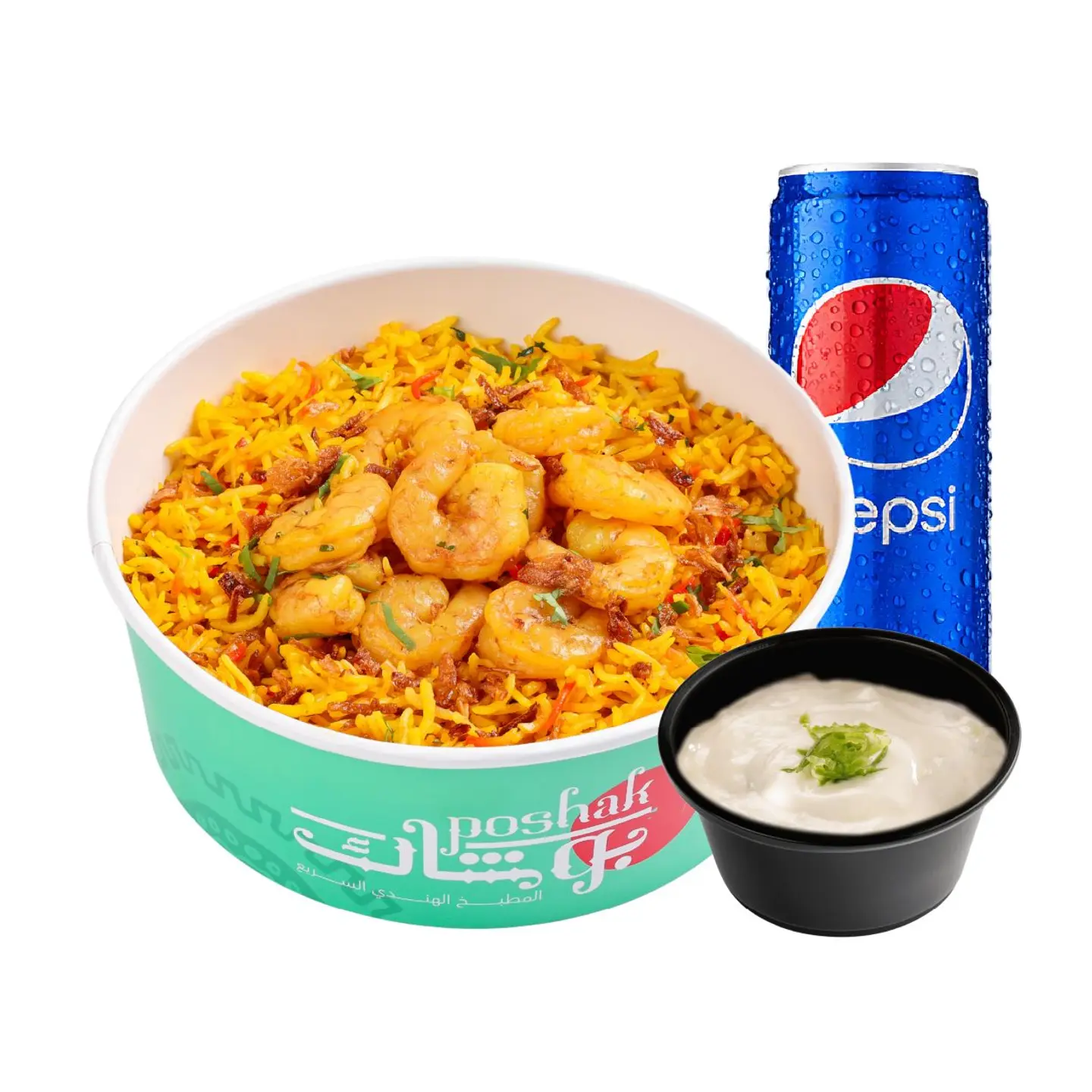 Poshak Shrimp Biryani Combo